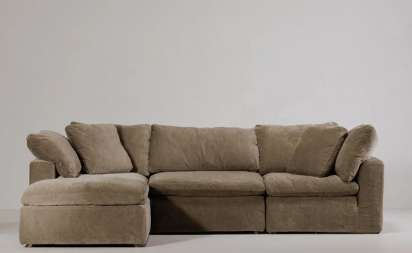 Dessert Sage 4 Piece Sectional