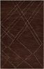Abstract Lines Rug - Brown 8' x 10'