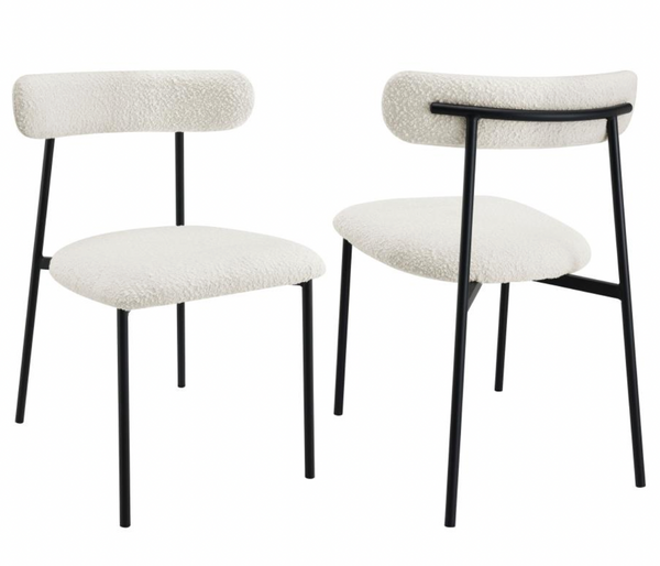 Enzo Boucle Dining Chair (Set of 2)