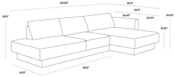 Tecoma Sofa Chaise