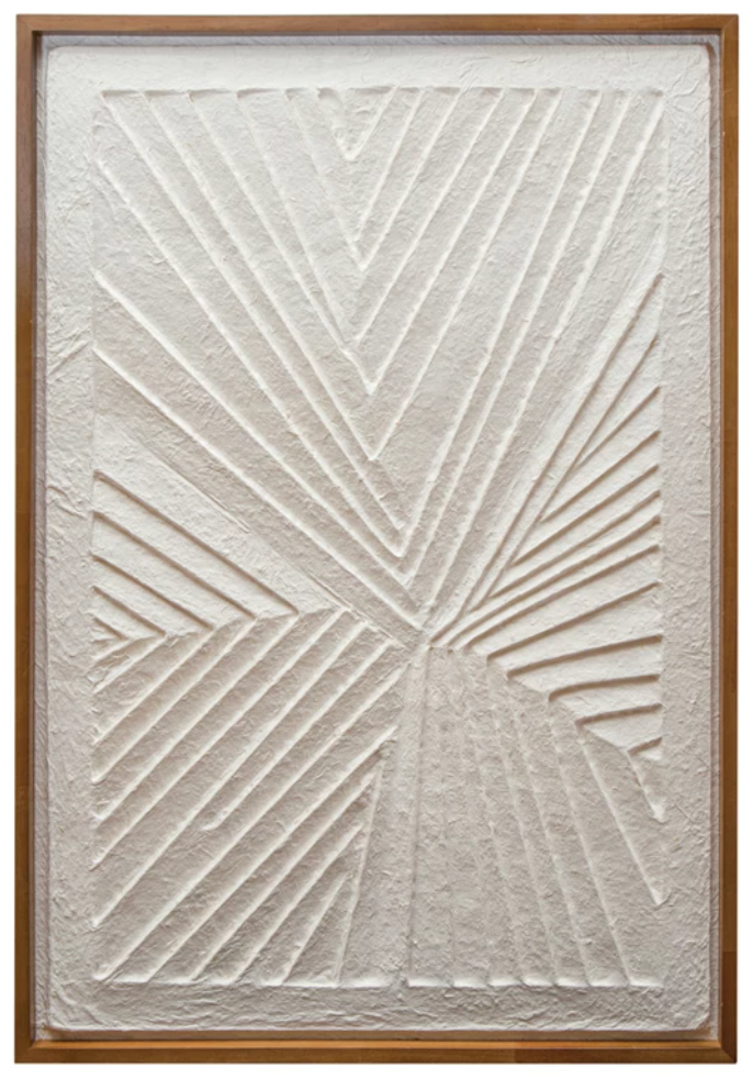 Embossed Wall Décor 37.25x25.75 (Set of 2)