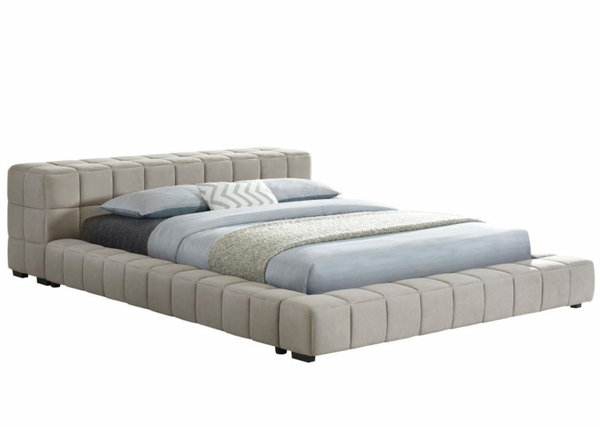 Trinity Queen Sized Bed, Taupe