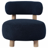 Zan Accent Chair, Navy