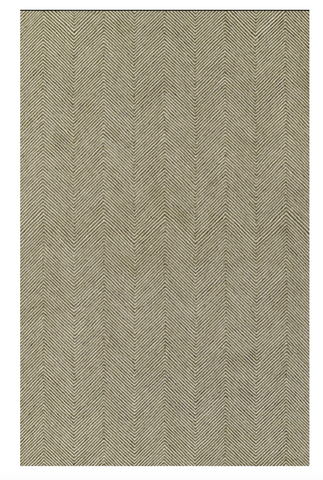 Green Zigzag 8' x 10'