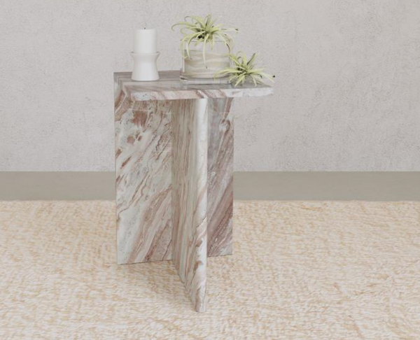 Bowie Marble Accent Table