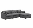 The Cloud Sofa, Grey, 4 Piece
