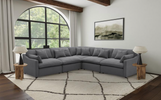 The Cloud Sofa, Grey, 4 Piece