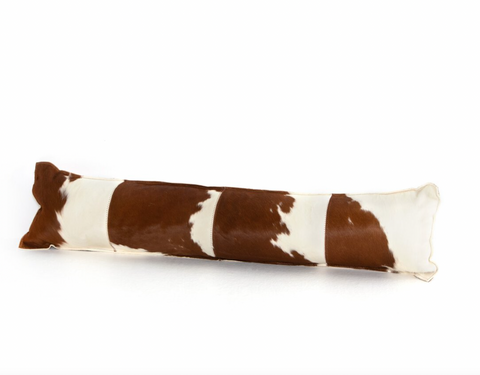 Modern Cowhide Lumbar Pillow