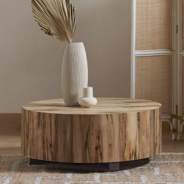 Spalted Round Coffee Table