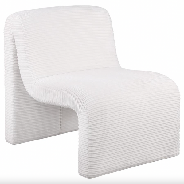 Dray Curved Accent Chair
