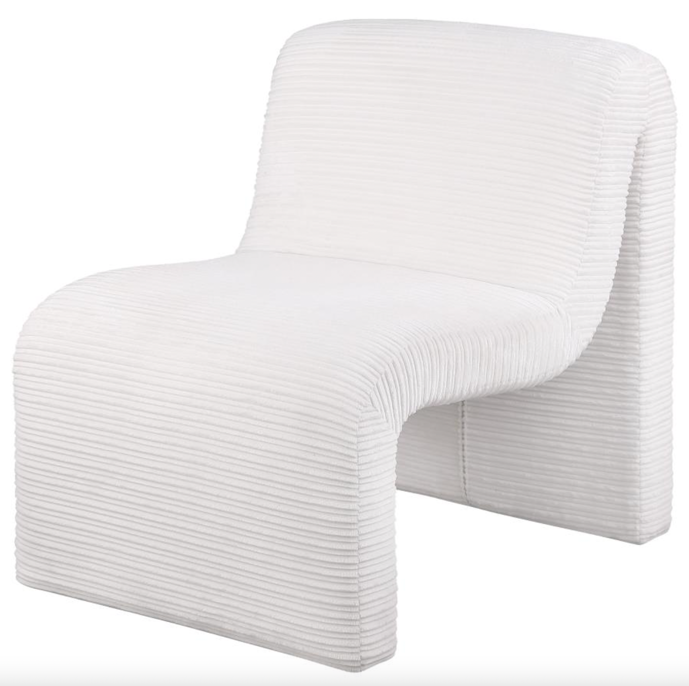 Dray Curved Accent Chair