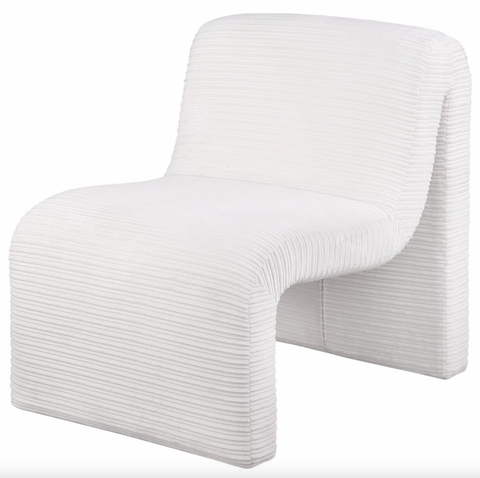 Dray Curved Accent Chair