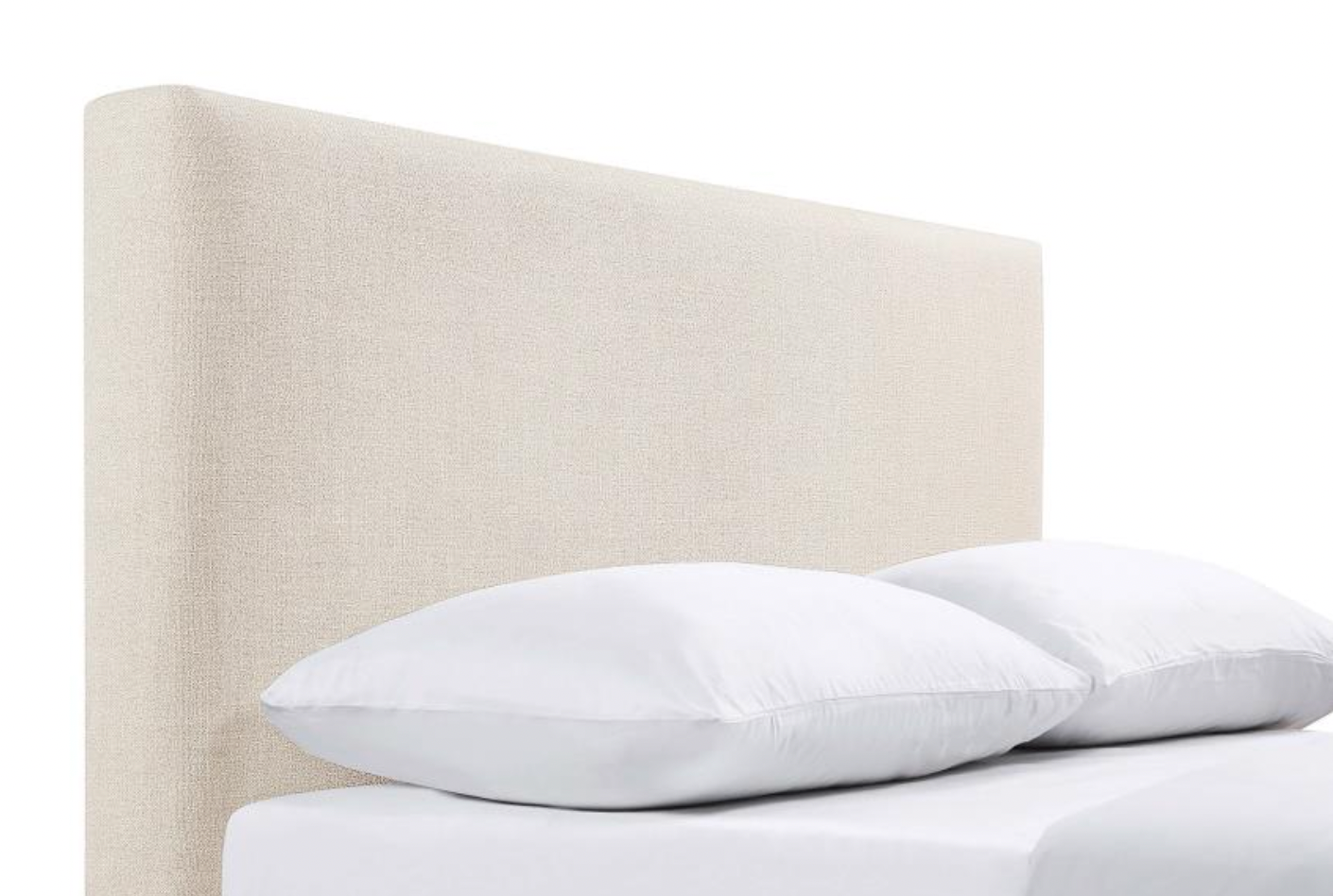 Upholstered Queen Headboard, Sand