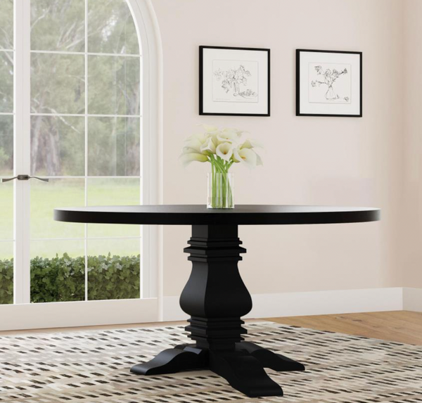 Florence 60" Pedestal Dining Table