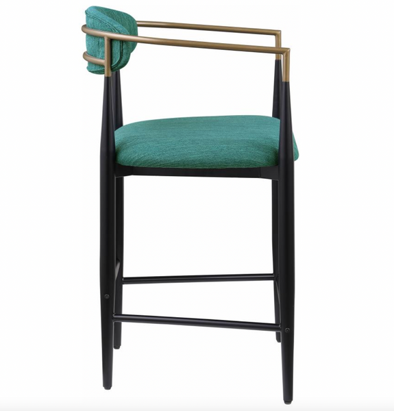 Teena Counter Stool, Green (set of 2)