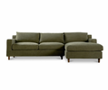 Corey Sectional, Hunter Green
