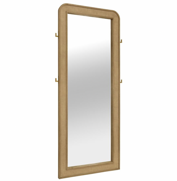 Anni Floor Mirror w/ Key Hooks