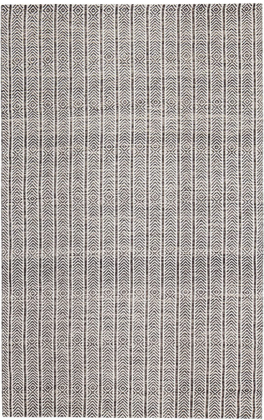 Tribal Rug Grey 5 x 7"