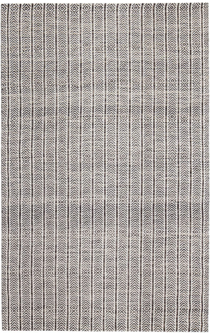 Tribal Rug Grey 5 x 7"