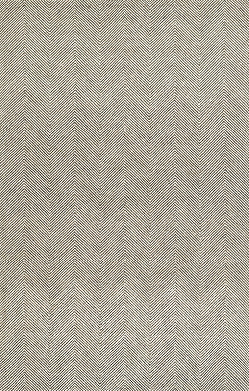Grey Zigzag 8' x 10'