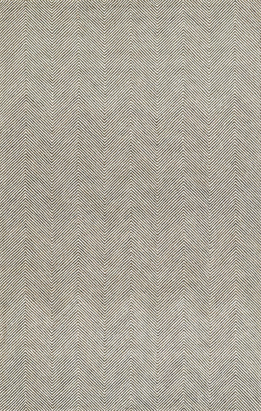 Grey Zigzag 8' x 10'