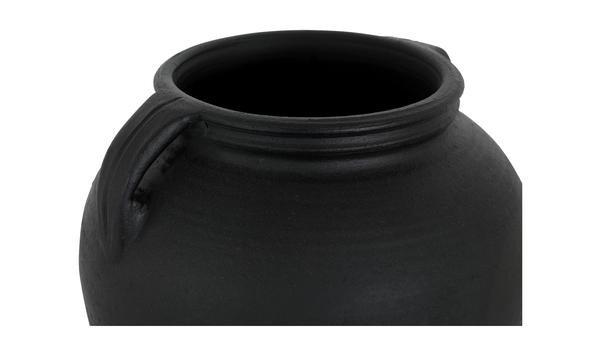 Jovi Vase Black Terracotta