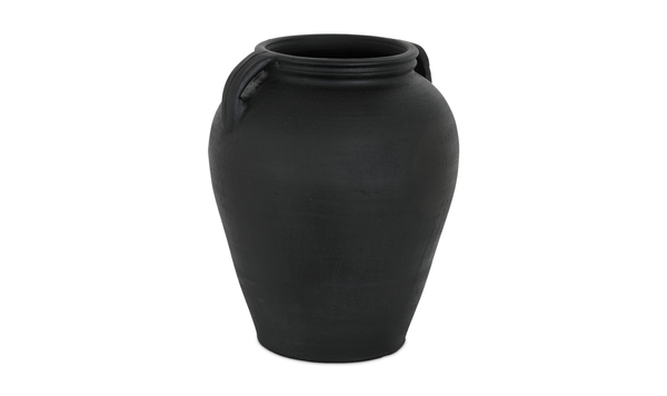 Jovi Vase Black Terracotta