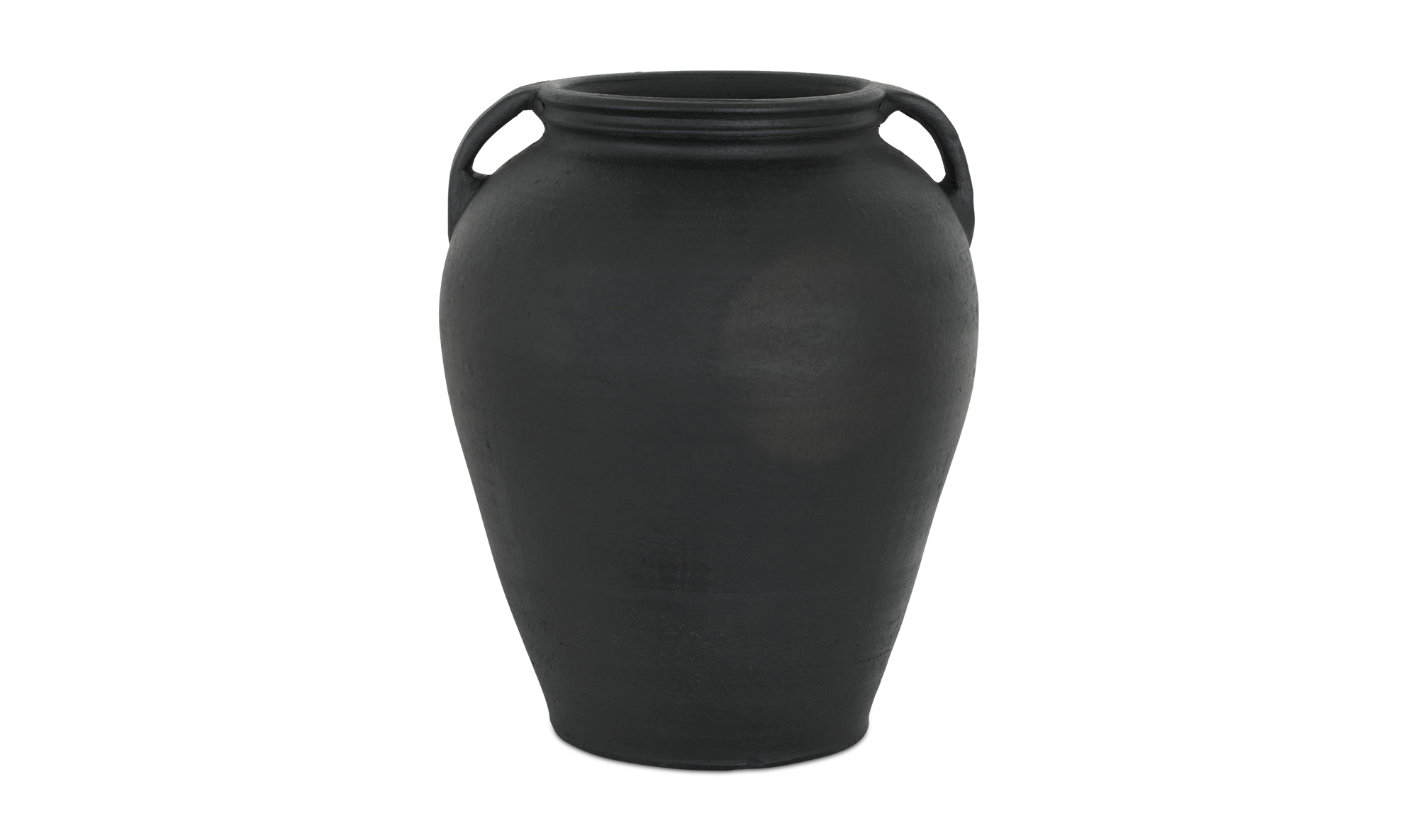 Jovi Vase Black Terracotta