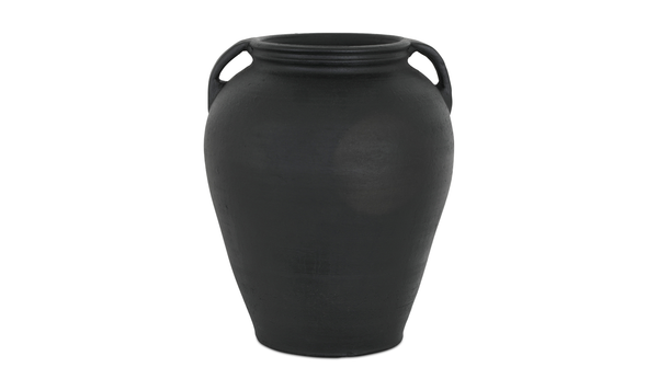 Jovi Vase Black Terracotta