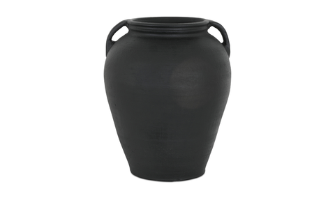 Jovi Vase Black Terracotta