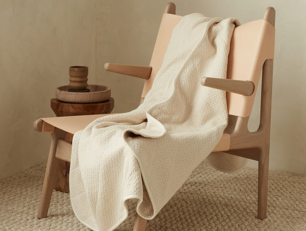 Honeycomb Organic Heavyweight Throw