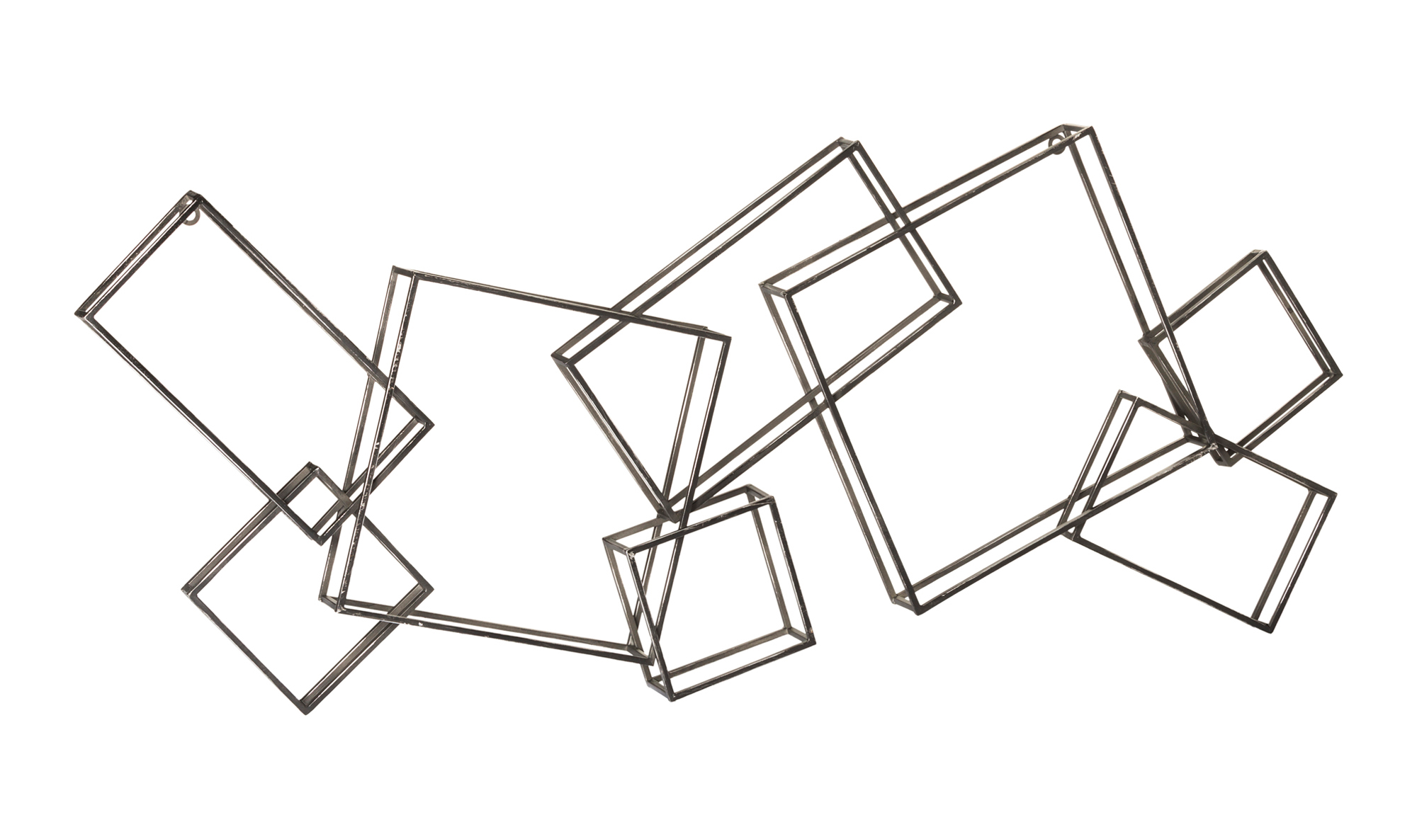 Squares Wall Décor Black