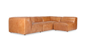 Sergio 4 Piece Sectional, Tan