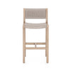Delano Outdoor Bar + Counter Stool (Washed Brown)