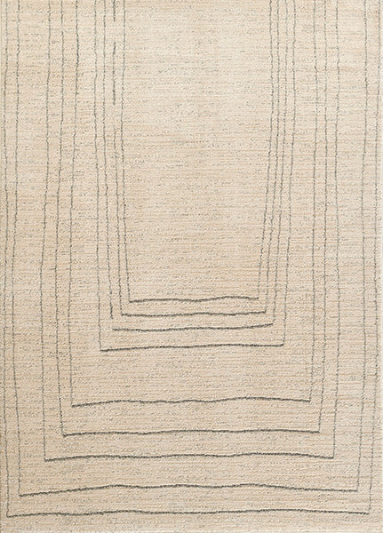Nuru Rug - Beige 7'10" X 10'