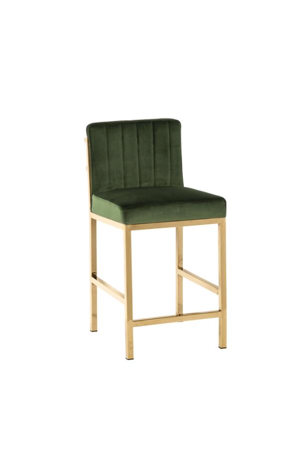 Hunter Green Counter Stool (Set of 2)