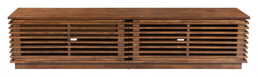 Walnut 70" Entertainment Unit