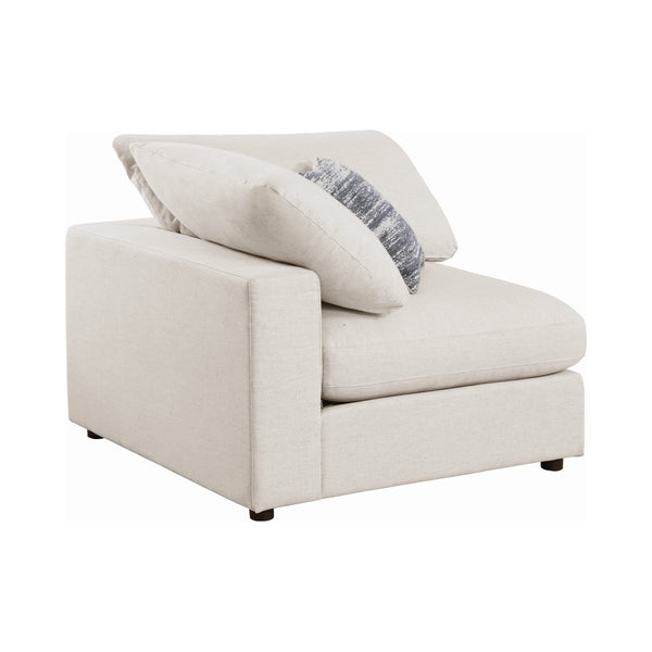 Juno 3 Piece Sectional, Cream