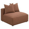 Jenna 4 Piece Sectional, Terracotta