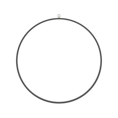 Round Black Mirror 35"