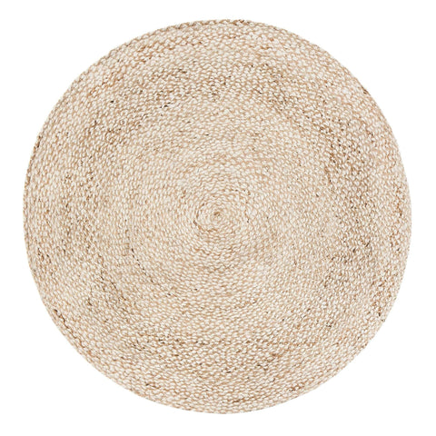 Speckled Hen Round Braided Jute