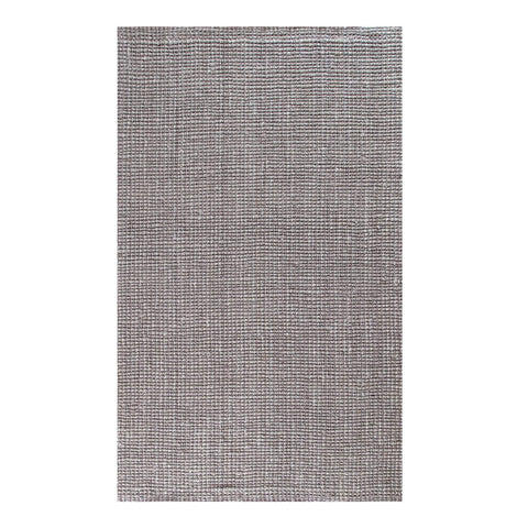 Grey Jute Rug 5 x 8