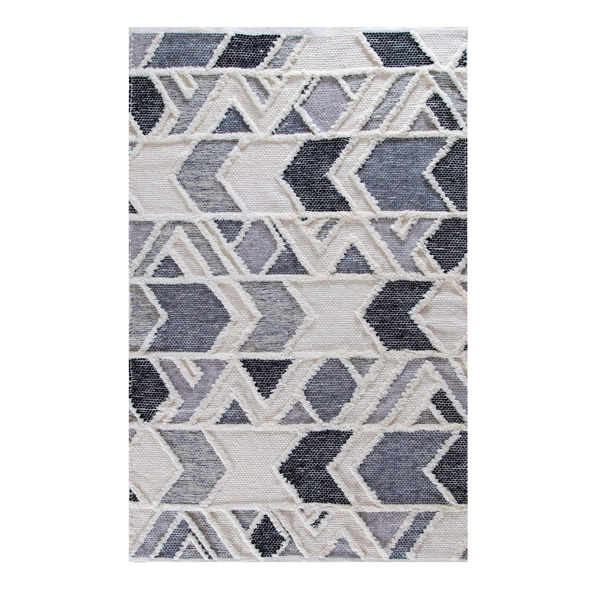 Geometric ocean Rug 5 x 8