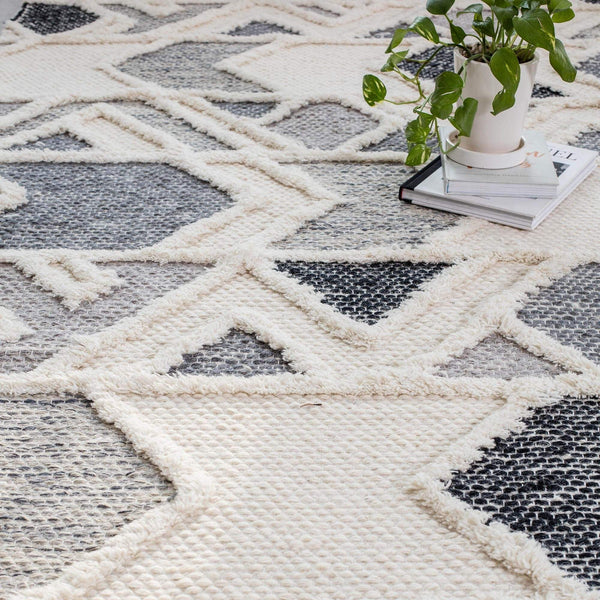 Geometric ocean Rug 5 x 8