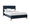 Timor Bed, Queen, Denim