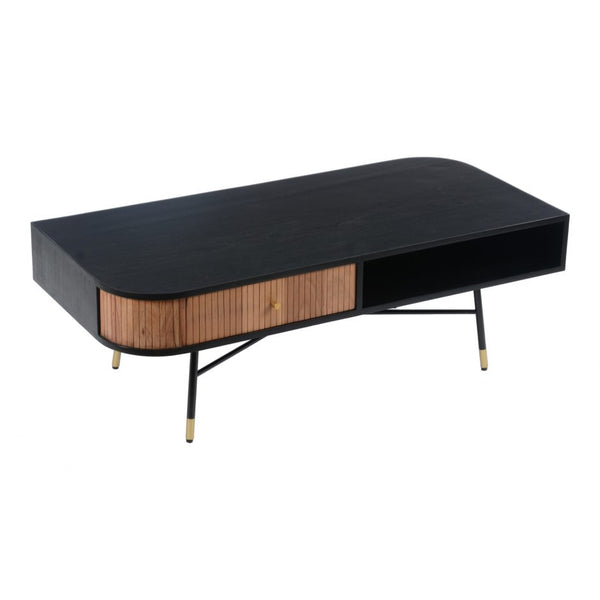 Black and Tan Coffee Table