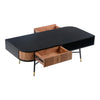 Black and Tan Coffee Table