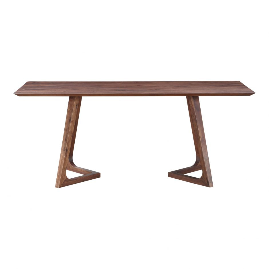Saban Dining Table, Natural Walnut