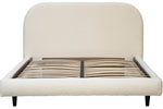 Boucle Arch Bed, Off White