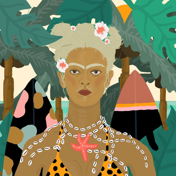 Frida Goes To The Beach